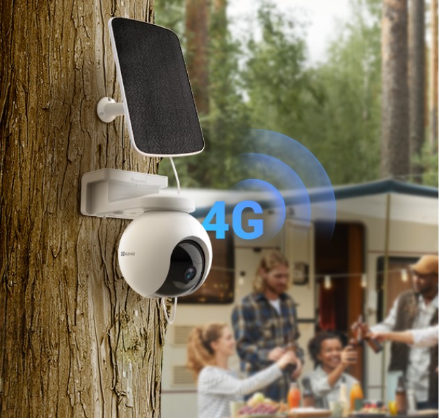 Ezviz EB8 4G 2K Pan & Tilt 4G Battery Camera